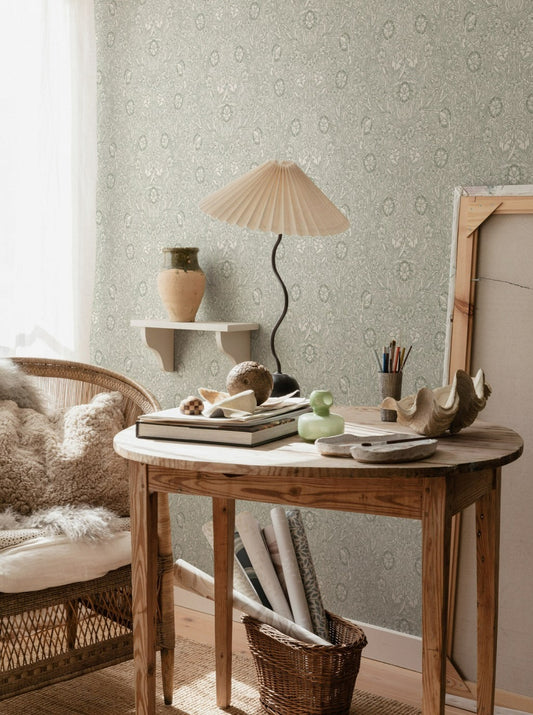 caroline moss green - s10210 - sandberg wallpaper