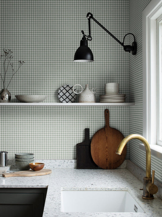 ruta forest green - s10321 - sandberg wallpaper
