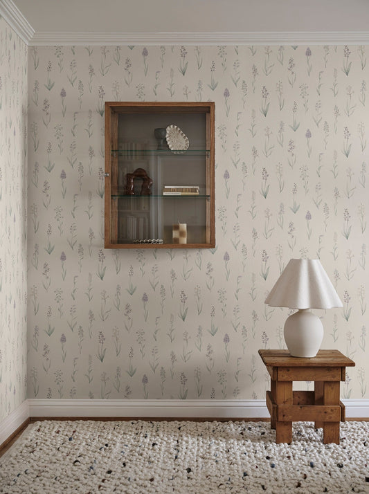alma lilac - s10335 - sandberg wallpaper
