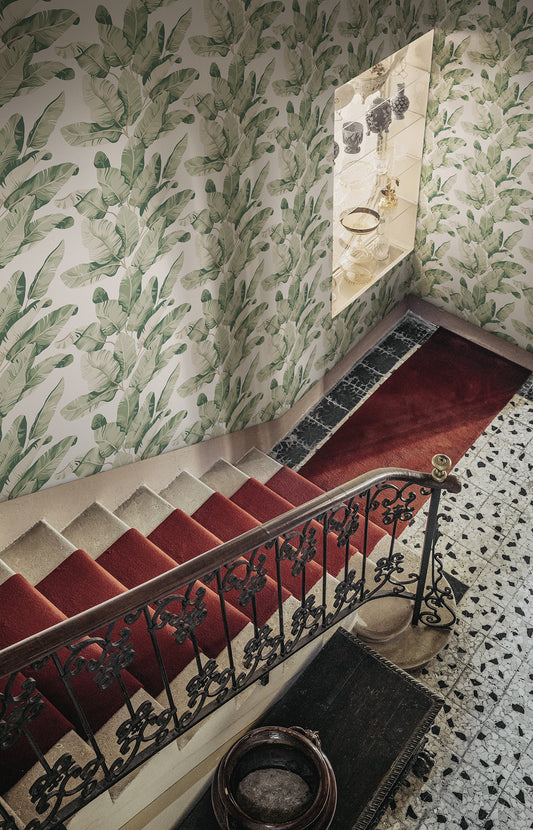 tom, garden green - s10433 - sandberg wallpaper