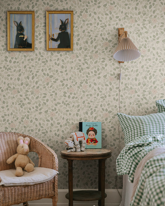 solliden spring green - s10462 - sandberg wallpaper