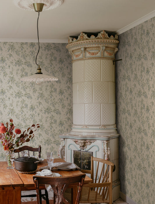 lovisa, blue - s10507 - sandberg wallpaper