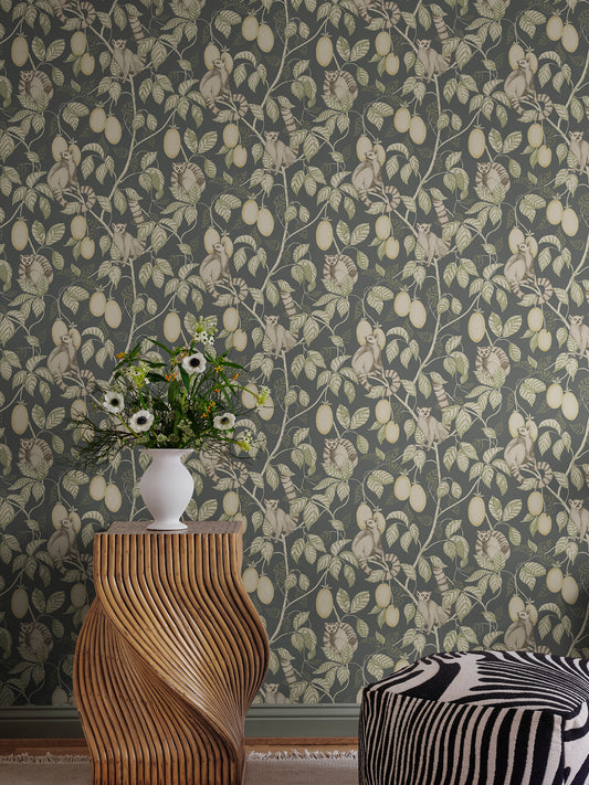 elliot, dark blue - s10632 - sandberg wallpaper