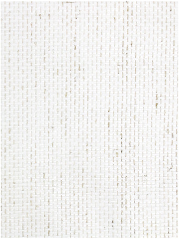 scalamandre - g1190 basket weave white wallpaper - sc 0001g1190