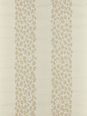 scalamandre - catwalk embellished grasscloth pearl wallpaper - sc 0001wp88446