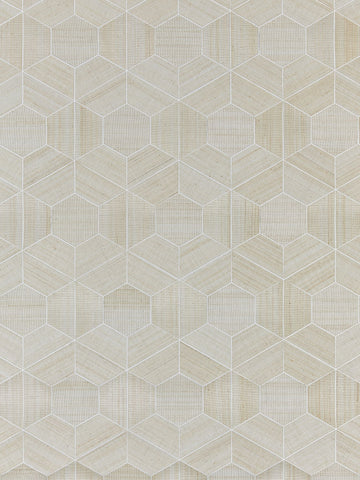 scalamandre - hive abaca snowflake wallpaper - sc 0001wp88469