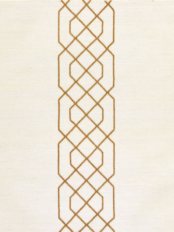 scalamandre - adelaide beaded sisal burnished gold wallpaper - sc 0002wp88385