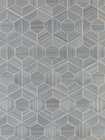 scalamandre - hive abaca blue ice wallpaper - sc 0002wp88469