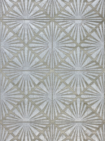 scalamandre - milan diamond grasscloth pewter wallpaper - sc 0003wp88556