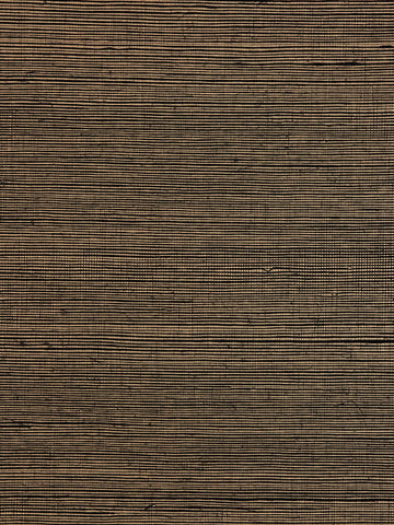 scalamandre - metal sisal blackened gold wallpaper - sc 0005wp88338