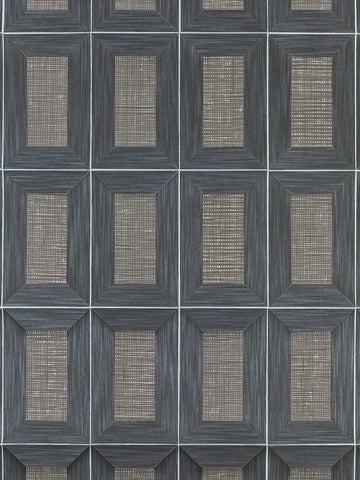 scalamandre - libro woven wrought iron wallpaper - sc 0005wp88474