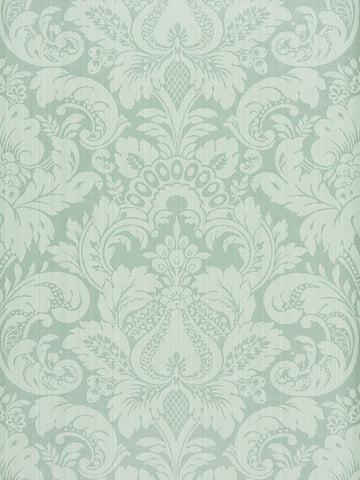 scalamandre - daphne swedish blue wallpaper - sc 0009wp88213