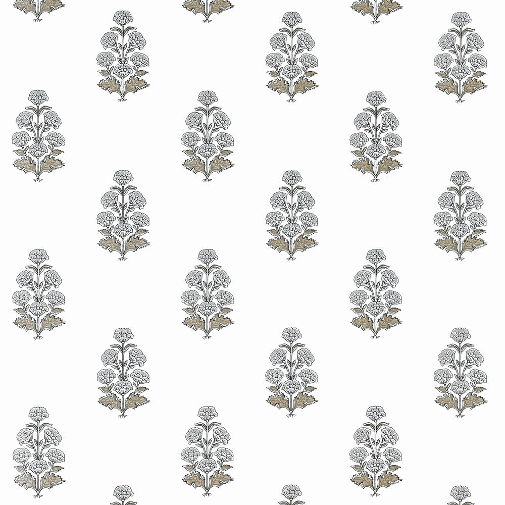 thibaut audrey gray boxwood wallpaper t10520