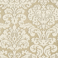 t14218 | trelawny damask, imperial garden thibaut wallpaper