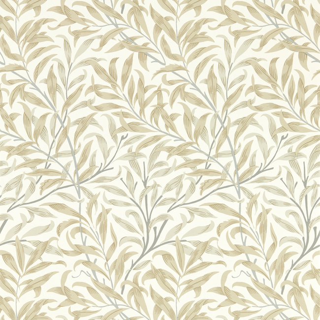 clarke & clarke - willow boughs - linen wallpaper - w0172/03.cac.0