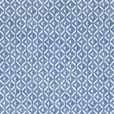 Trion Royal Blue Fabric - W73456 - Thibaut Fabric