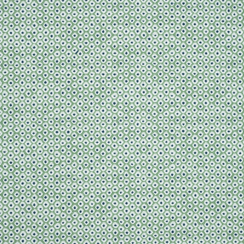 pixie kelly green and marine fabric - w73464 - thibaut fabric