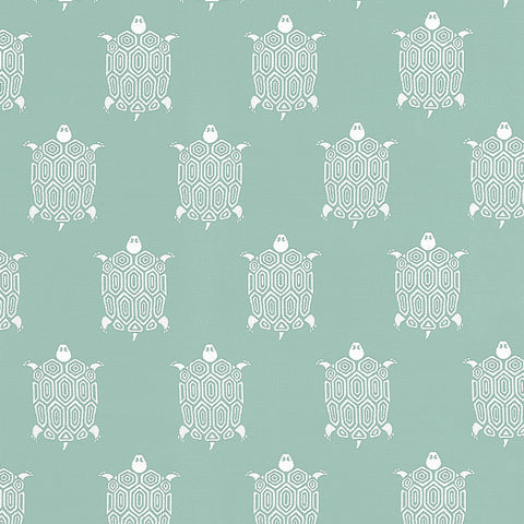 Turtle Bay Jade Fabric - W81631 - Thibaut Fabric