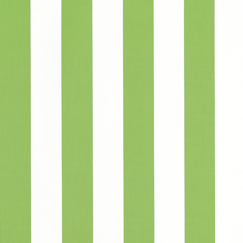 Cabana Stripe Kiwi Fabric - W81633 - Thibaut Fabric