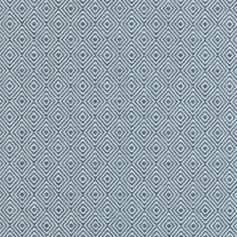 Theo Navy Fabric - W9134 - Thibaut Fabric