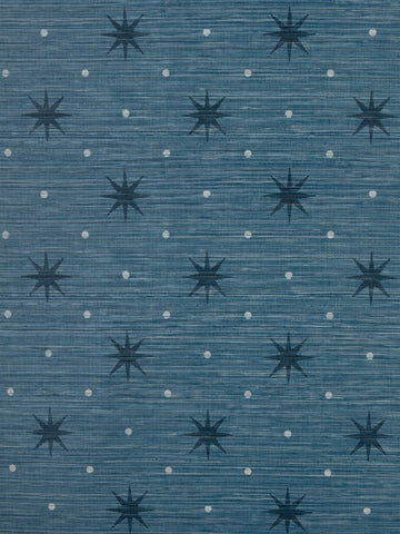 scalamandre - big trixie navy wallpaper - whn 000644002