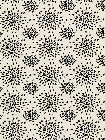 scalamandre - fireworks black on offwhite wallpaper - whn 000ep1020