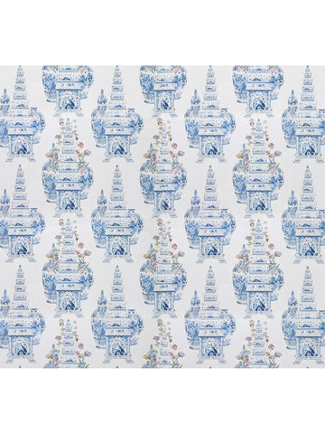 scalamandre - masterpieces tulip white wallpaper - wnm 0001mstp