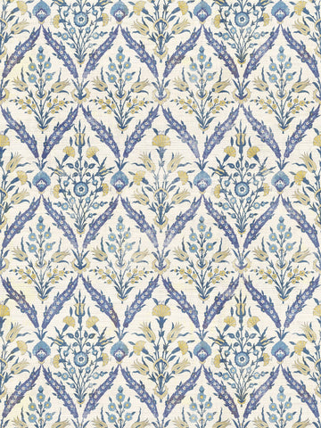 scalamandre - pomegranate tulip classic wallpaper - wnm 0001pomt