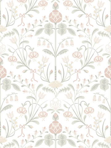 scalamandre - till carl powder pink wallpaper - wsb 00030154