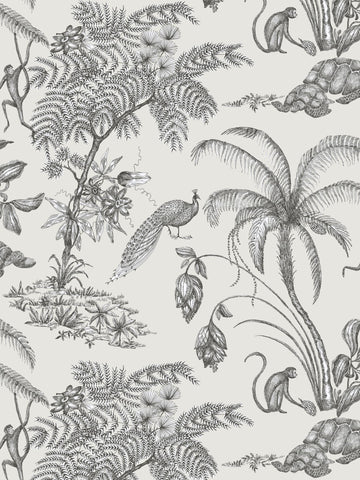 scalamandre - moa sandstone wallpaper - wsb 00090240