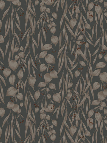 scalamandre - sara indigo blue wallpaper - wsb 0017s101