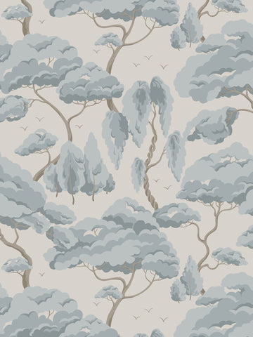 scalamandre - kristoffer misty blue wallpaper - wsb 002510123