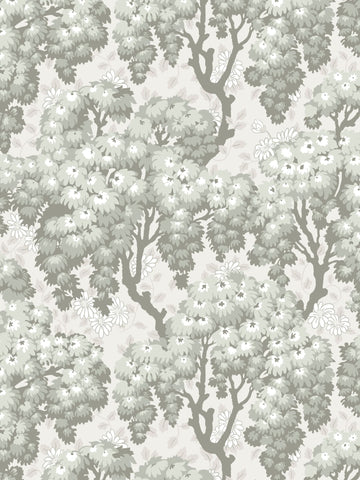 scalamandre - ragnvi spring green wallpaper - wsb 00380836