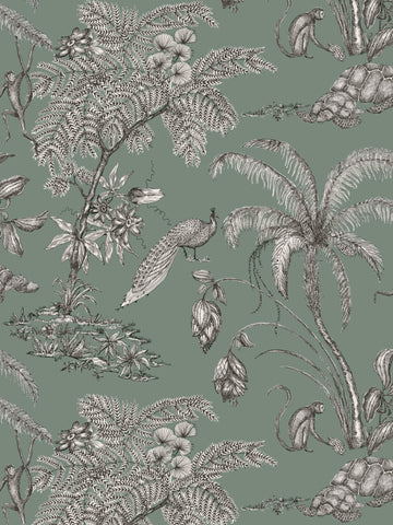 scalamandre - moa juniper wallpaper - wsb 00680240