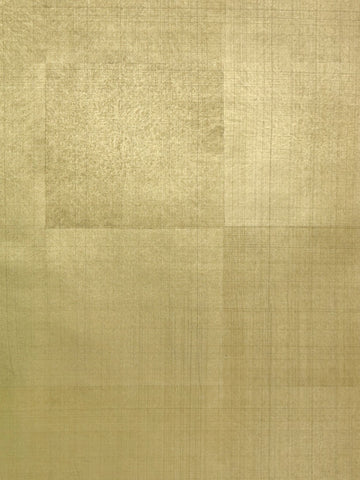 scalamandre - tea leaf silver wallpaper - wto ga31