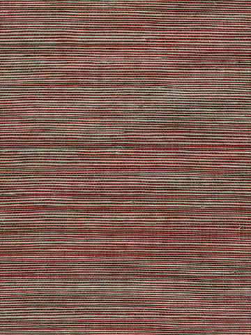 scalamandre - organic dual tone sisal blue spice wallpaper - wtw gt3926
