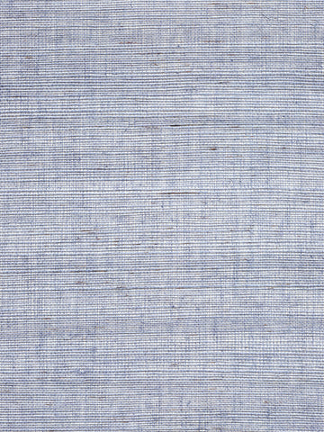 scalamandre - organic sisal sea blue wallpaper - wtw gt3929