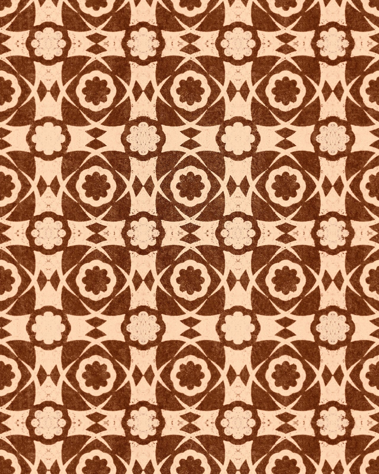 mind the gap - aegean tiles leather wallpaper - wp30054