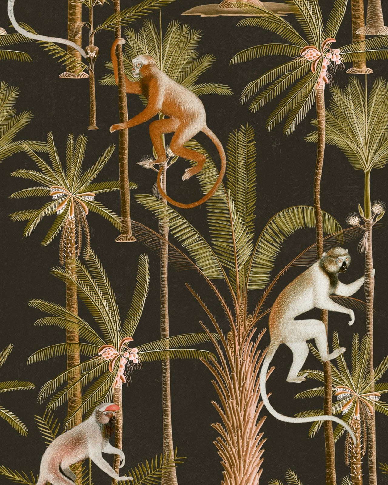 mind the gap - barbados anthracite wallpaper - wp20160