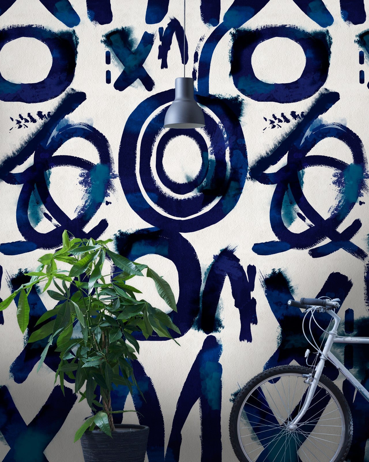 mind the gap - spontaneous blue wallpaper - wp20327