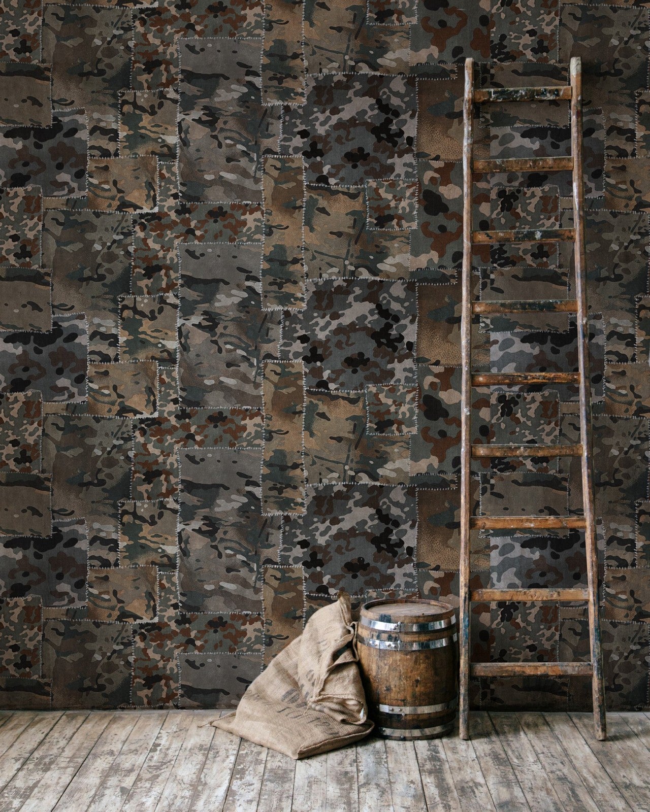 mind the gap - camo brown wallpaper - wp20202