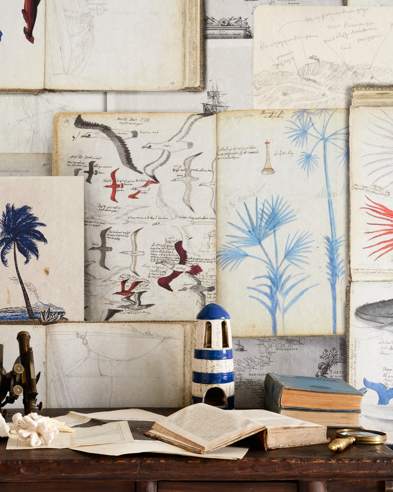 mind the gap - seaman's journal wallpaper - wp20562