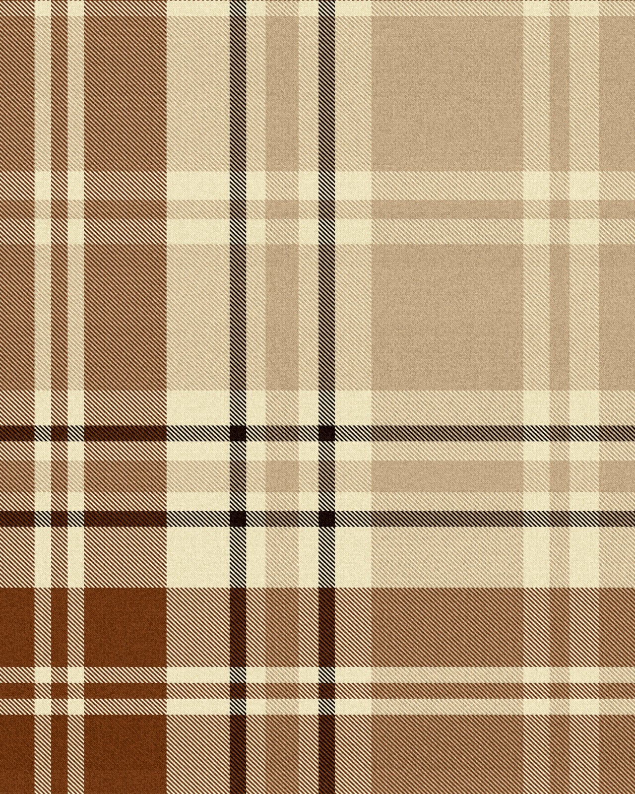 mind the gap - chesterfield plaid cappuccino wallpaper - wp30080