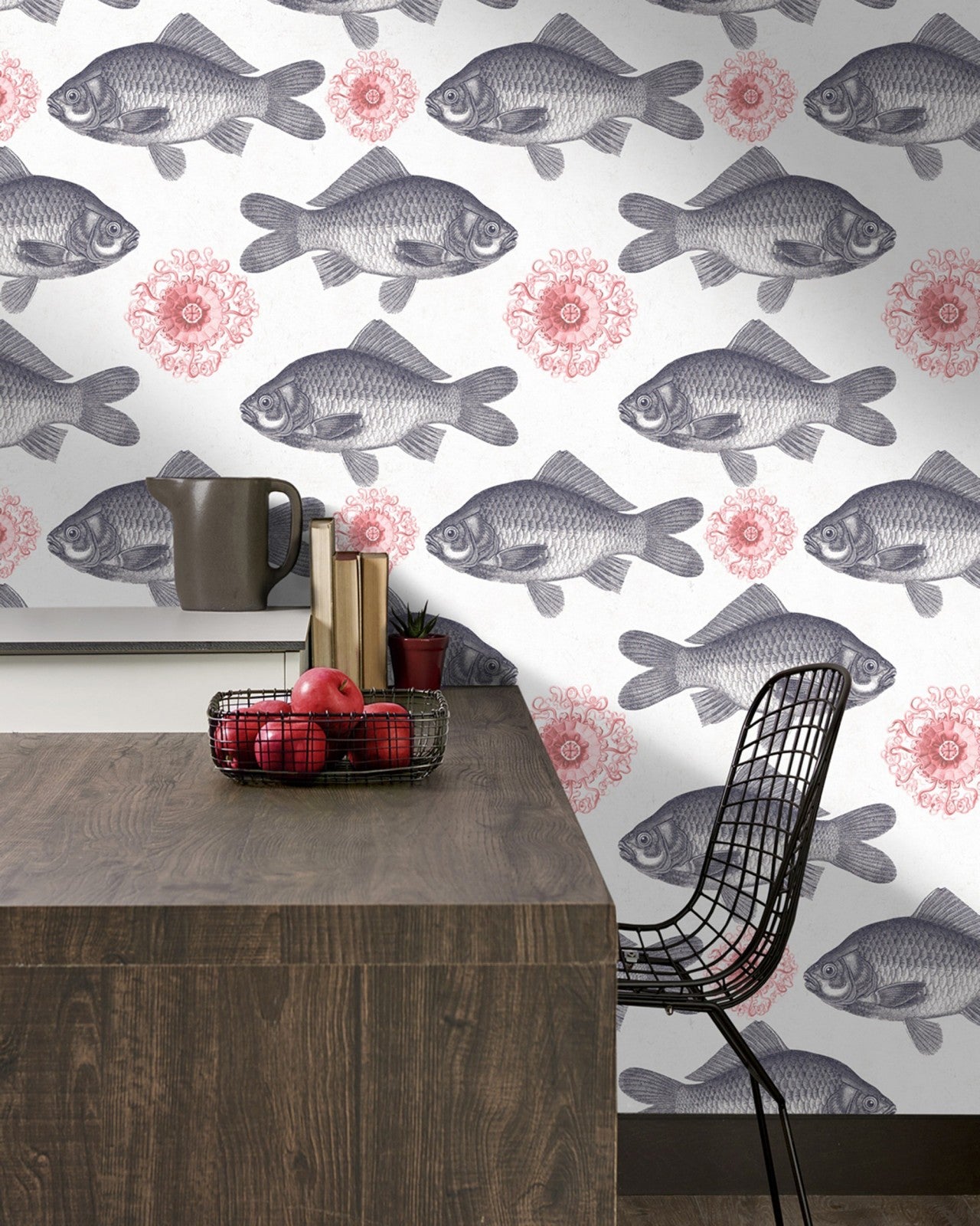 mind the gap - fish neutral premium wallpaper - wp20008