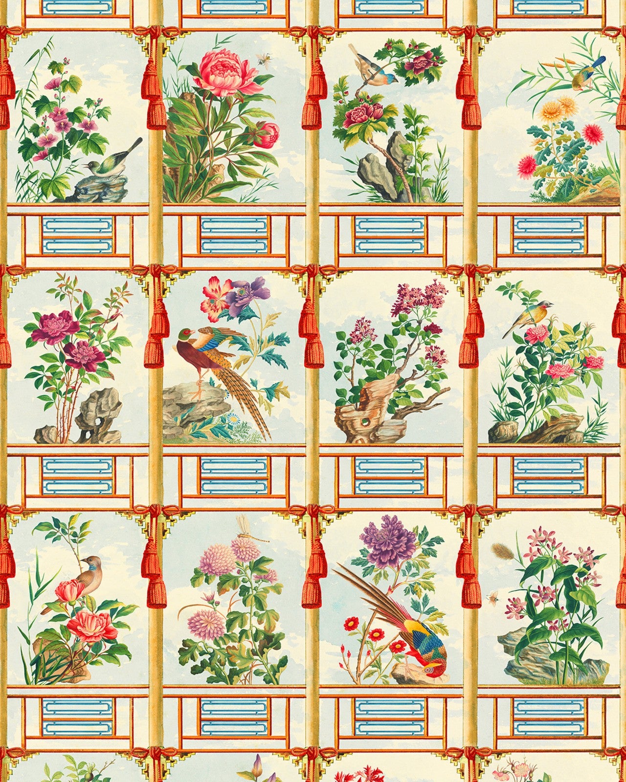 mind the gap - flowering wall wallpaper - wp20585