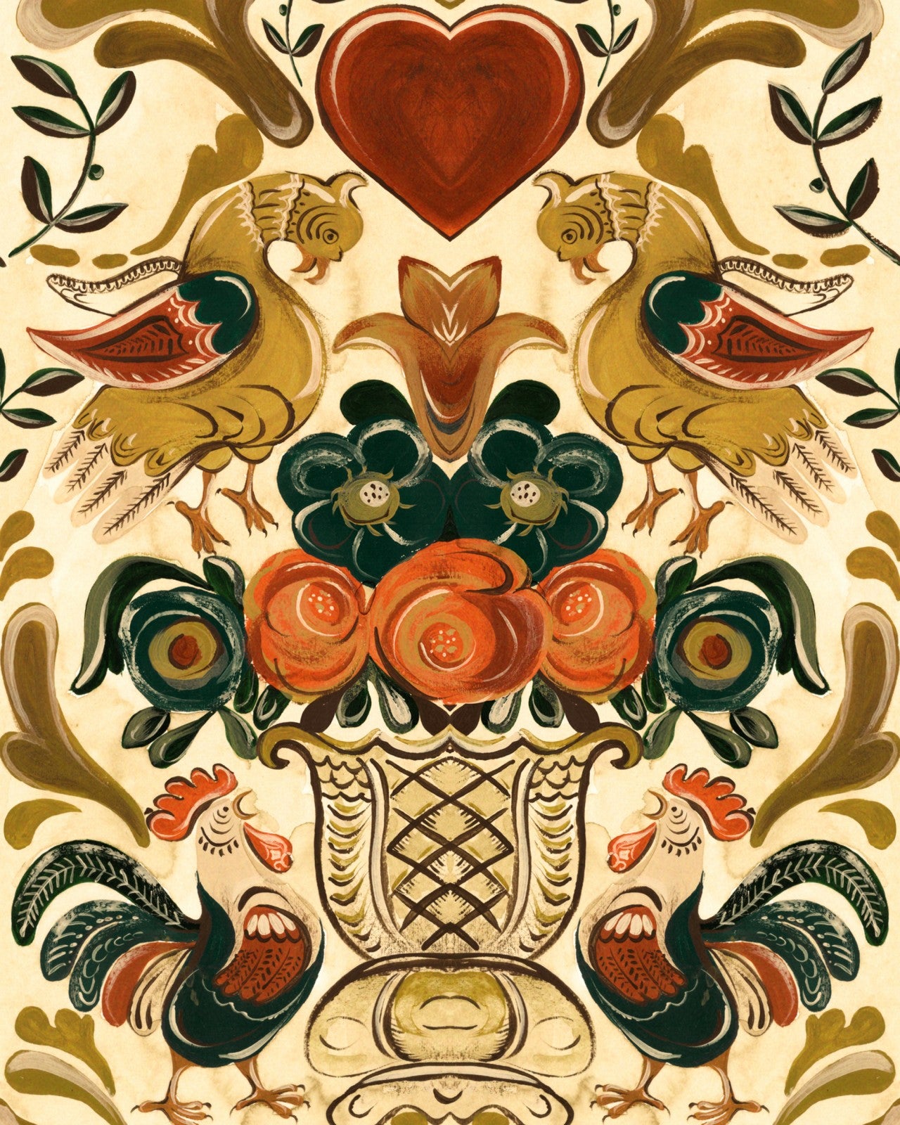 mind the gap - goldene henne wallpaper - wp20686