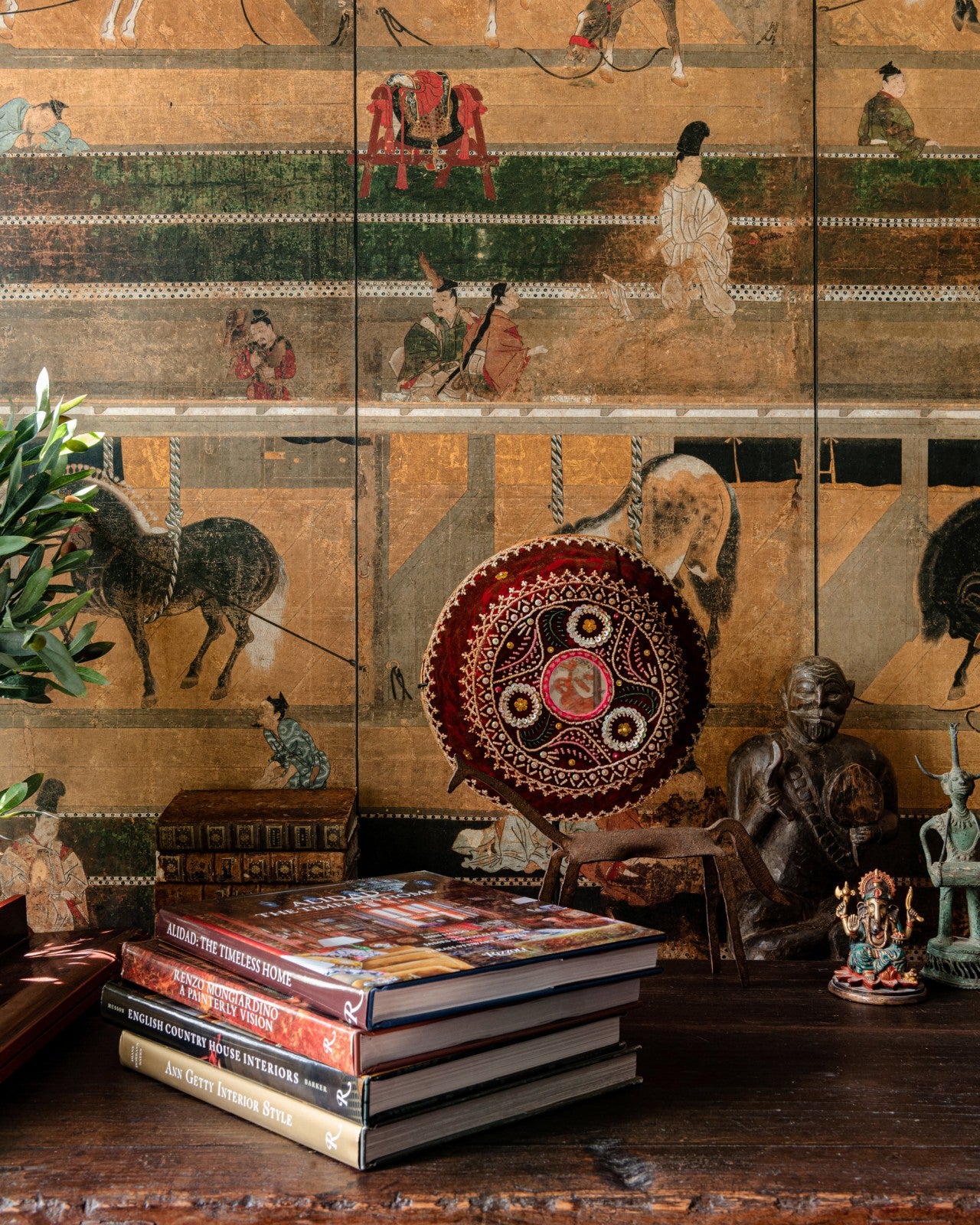 mind the gap - horse stable wallpaper - wp20650