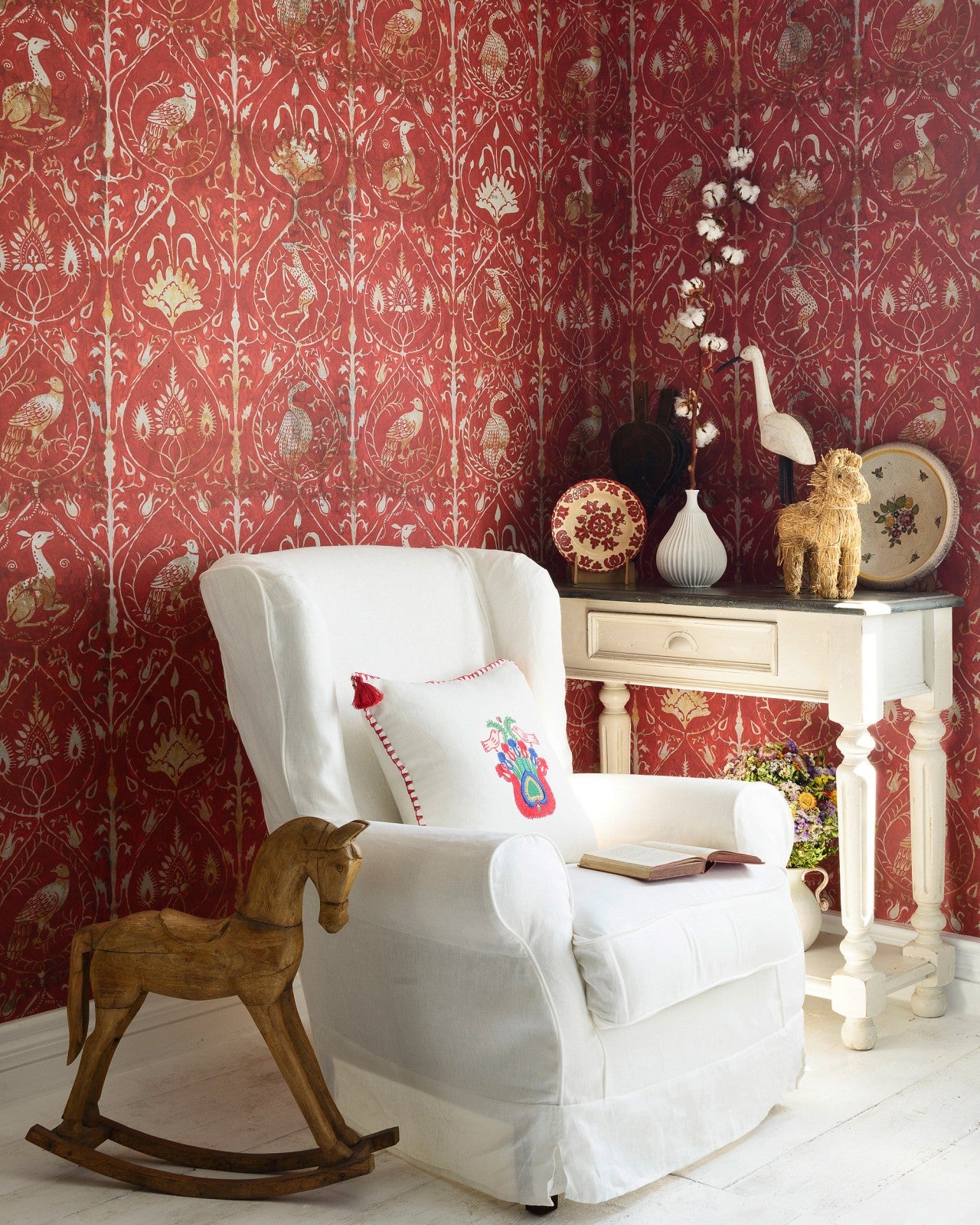 mind the gap - hunter's tapestry wallpaper - wp20546
