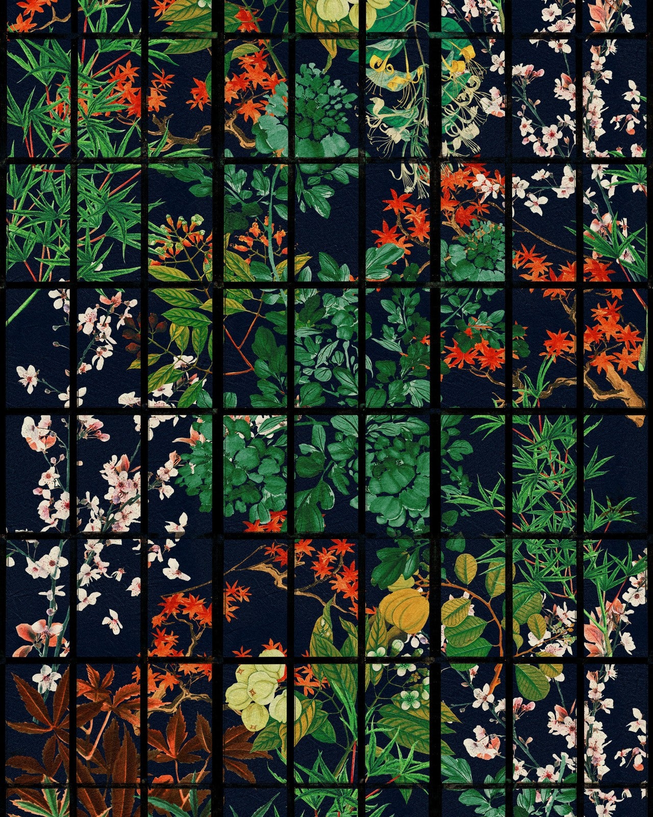 mind the gap - japanese garden by night wallpaper - wp20341