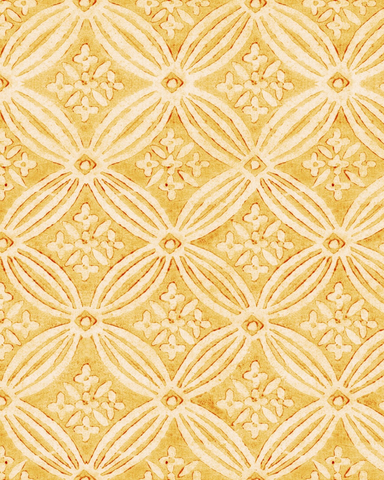 mind the gap - kalamkari citrus wallpaper - wp30117